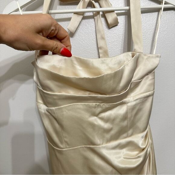 Reformation Solana Satin Dress - Picture 4 of 8